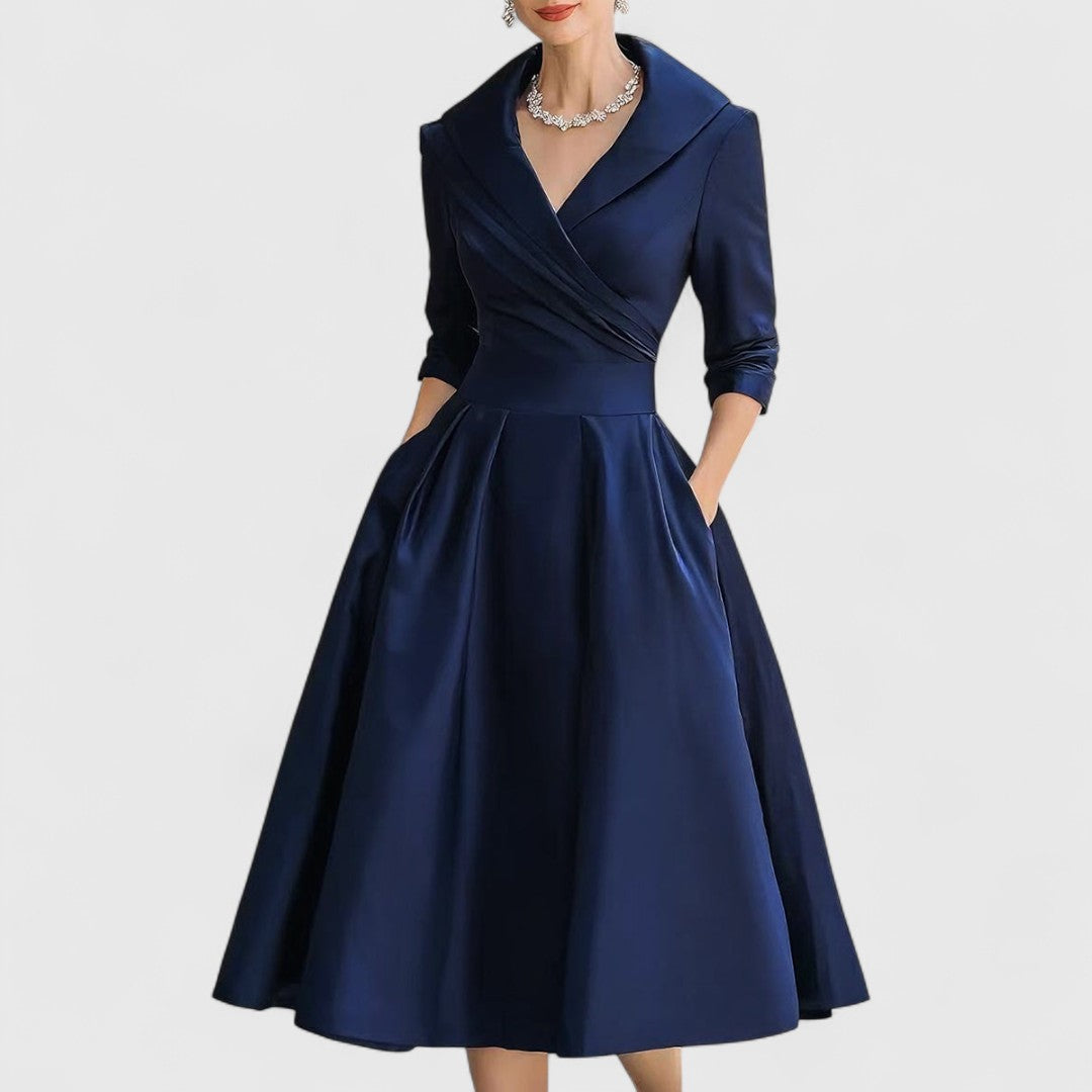 Valerie | Valerie elegáns midi ruha