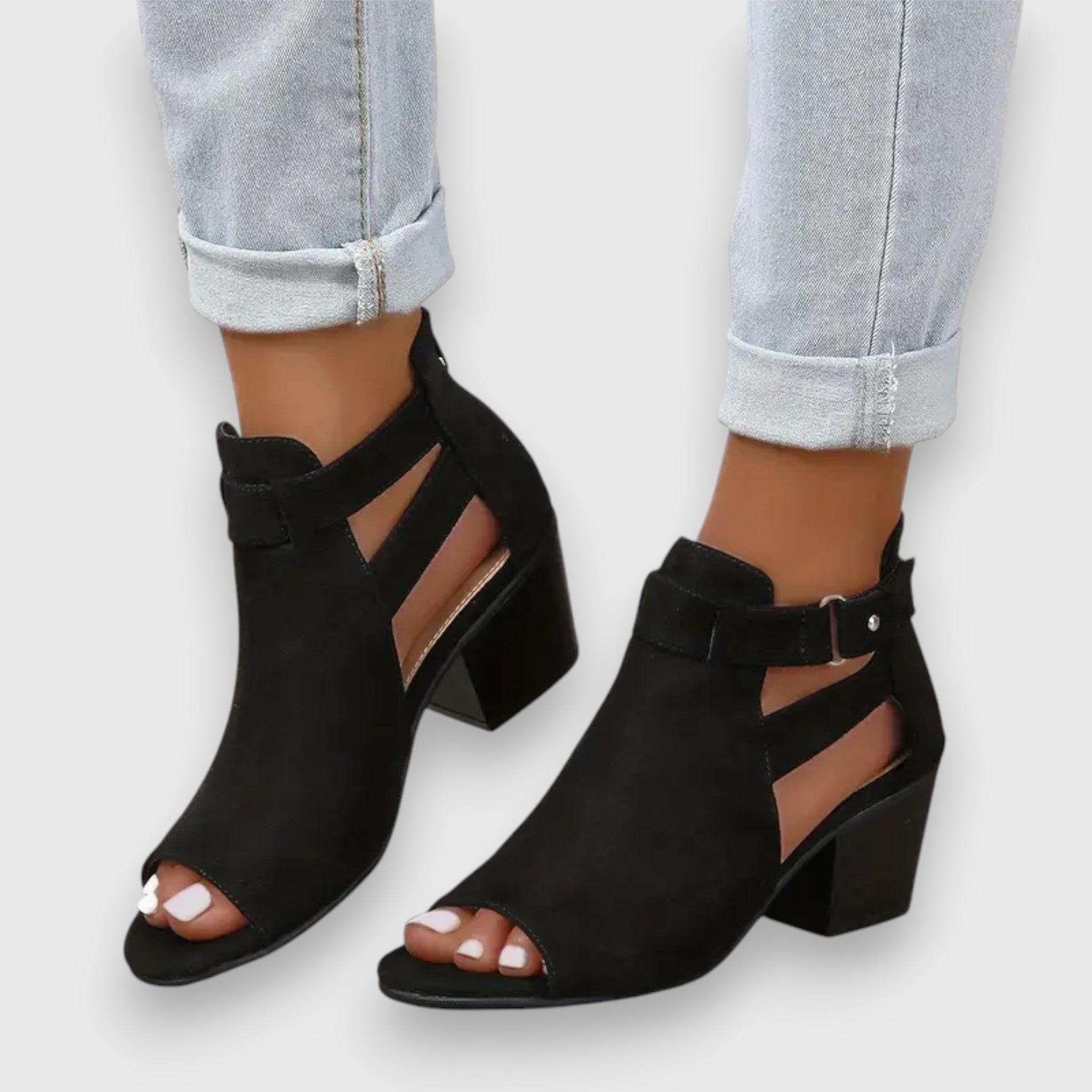 Nadine | Vastag sarkú elegáns szandál