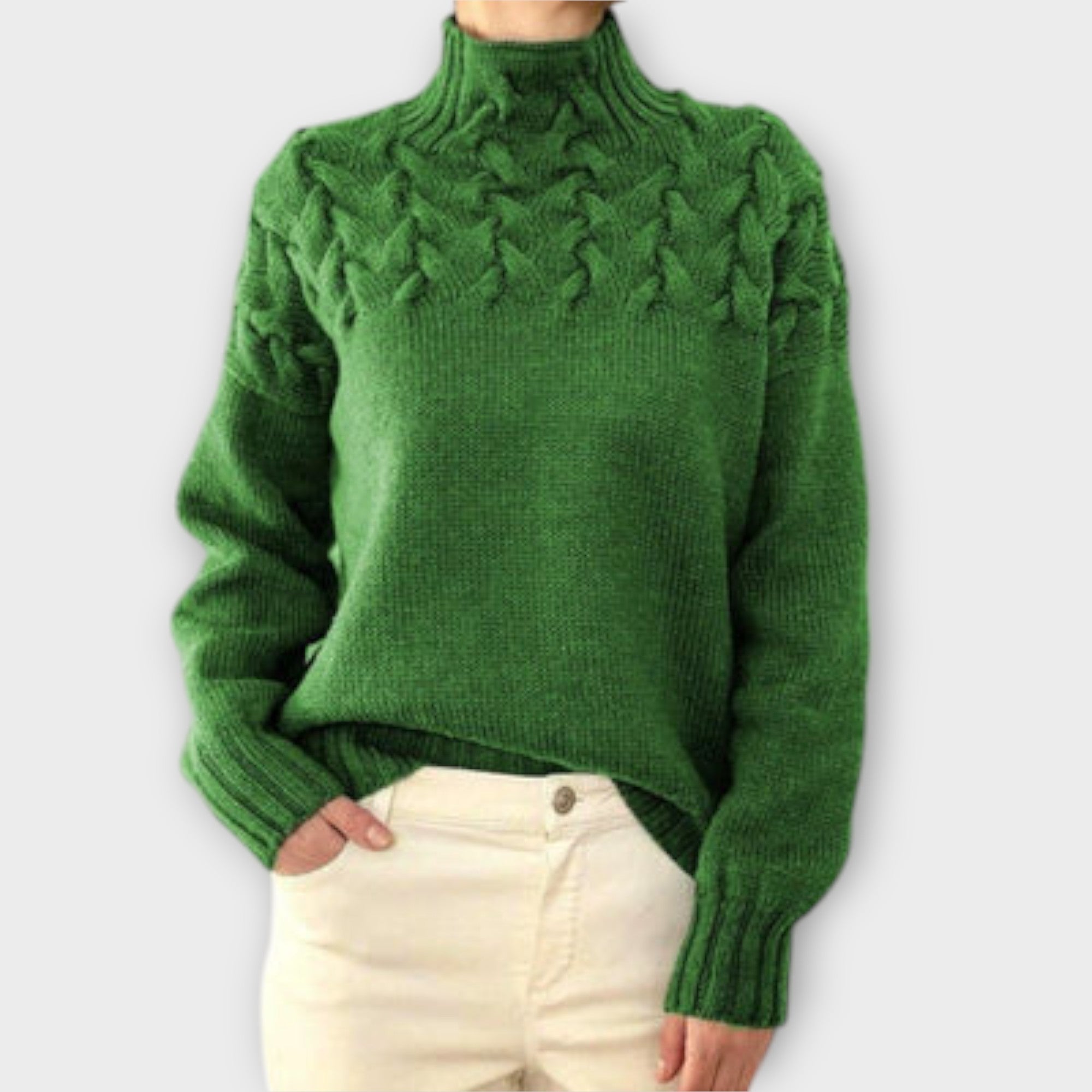 Éva | Kötött női pulóver elegáns kényelem