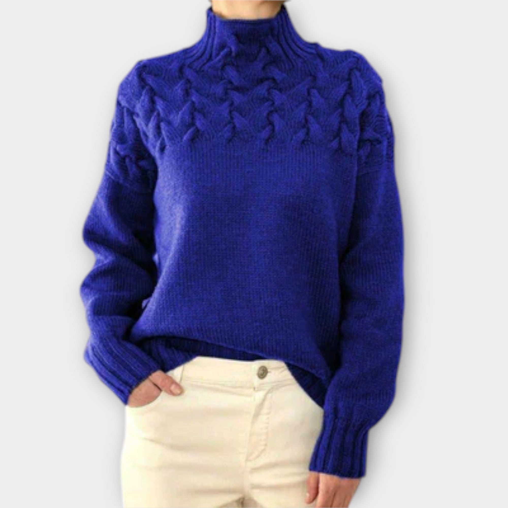 Éva | Kötött női pulóver elegáns kényelem