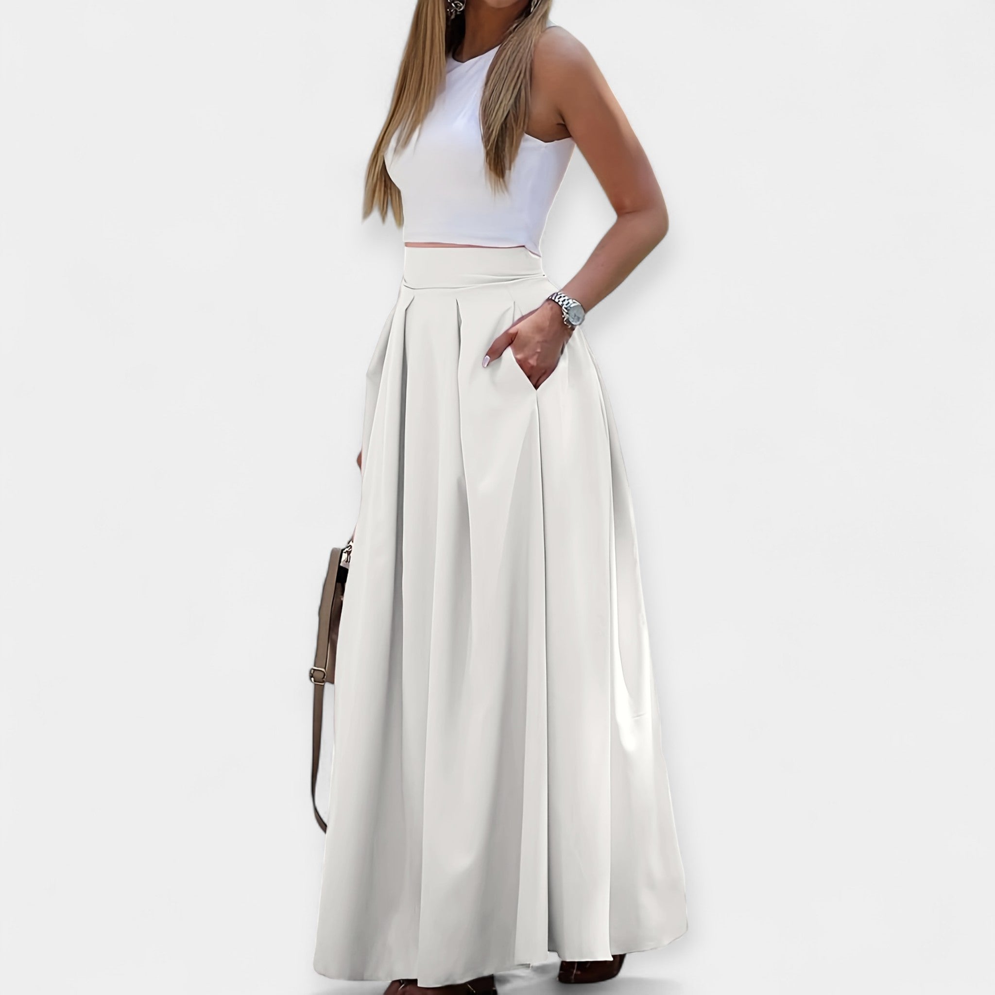 Maja | Elegáns időtlen midi szoknya