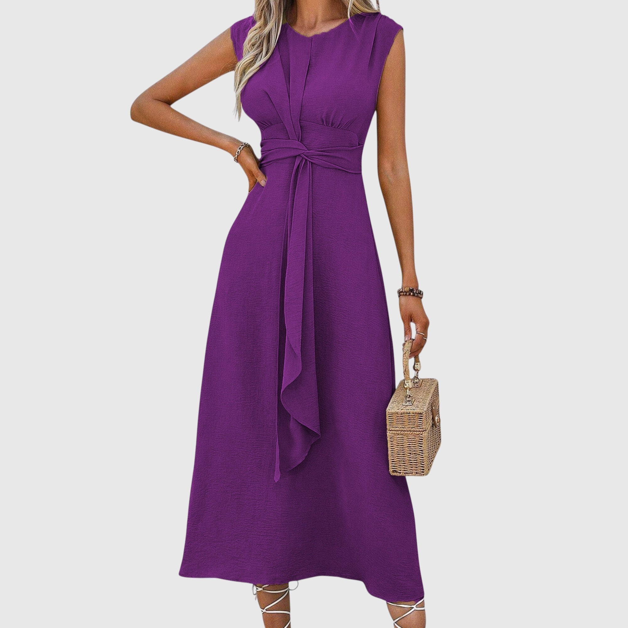 Emma | Elegáns ujjatlan maxi ruha