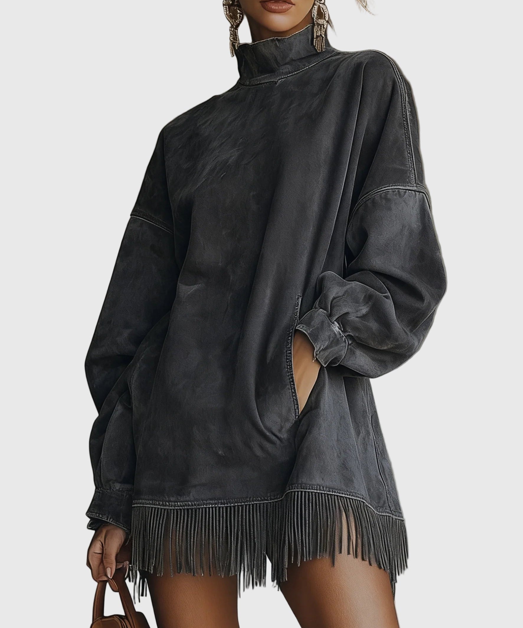 Darcy | Suede Felsőruhás Ruha
