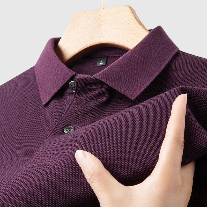Aladár | Férfi pamut póló elegáns