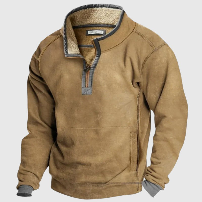 Dániel | Férfi fleece zip pulóver
