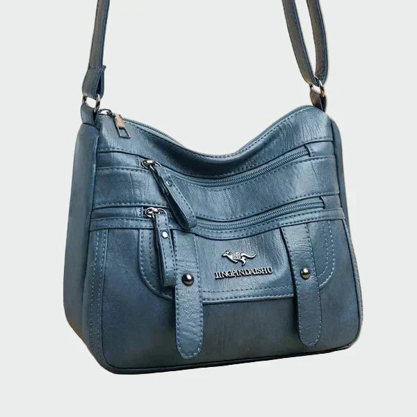 Boglárka | Barna crossbody táska puha