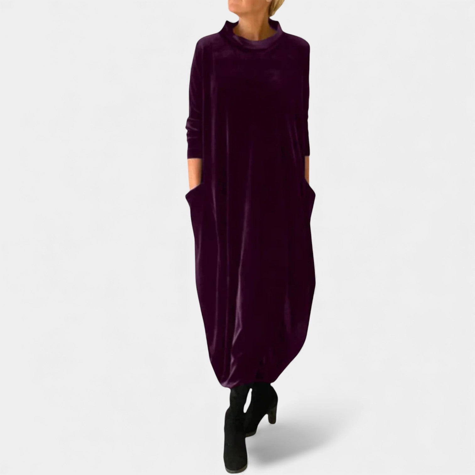 Dóra | Deborah Velúr Maxi Ruha