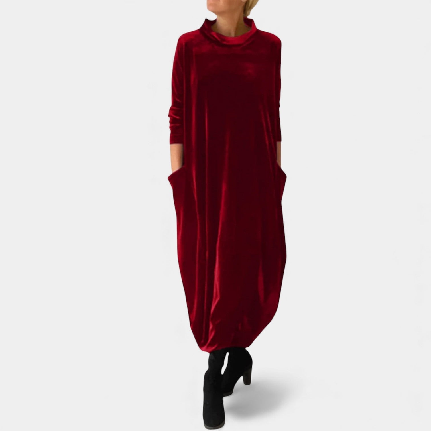Dóra | Deborah Velúr Maxi Ruha